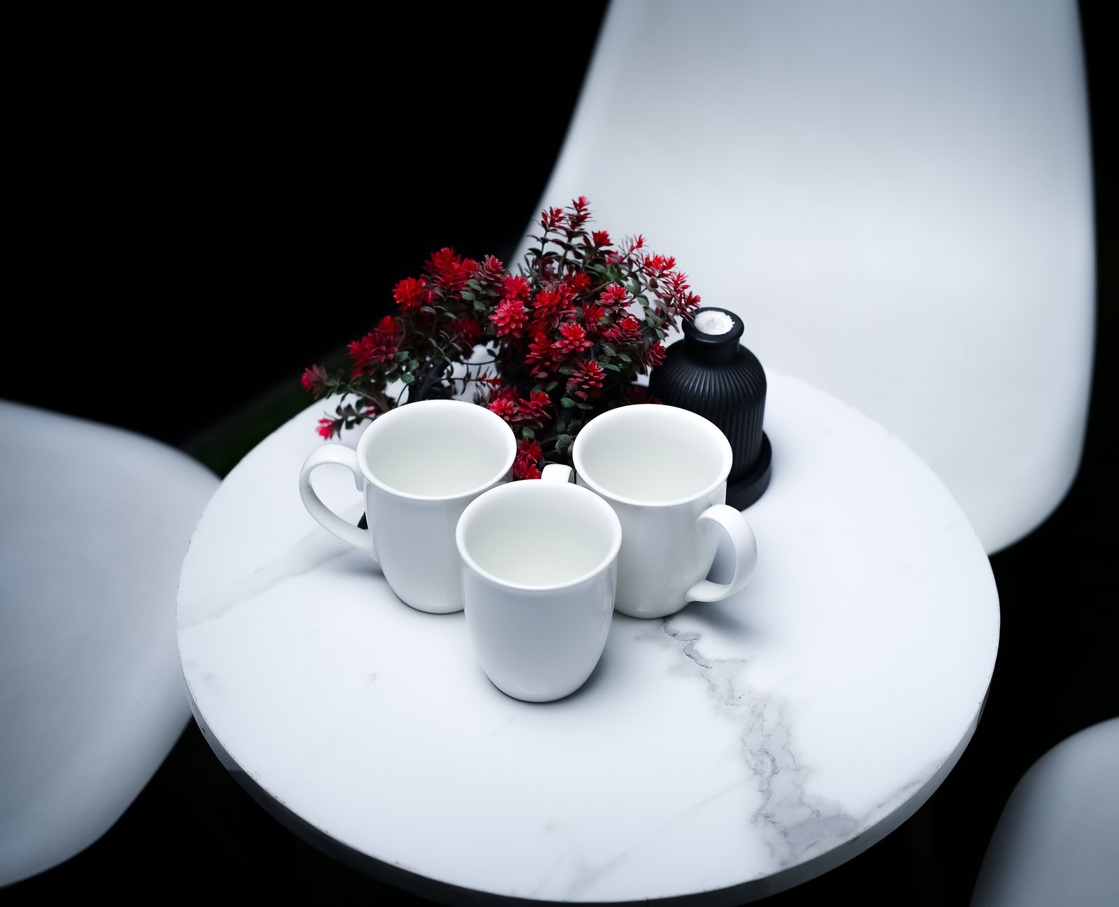 White Porcelain Coffee & Tea Cup
