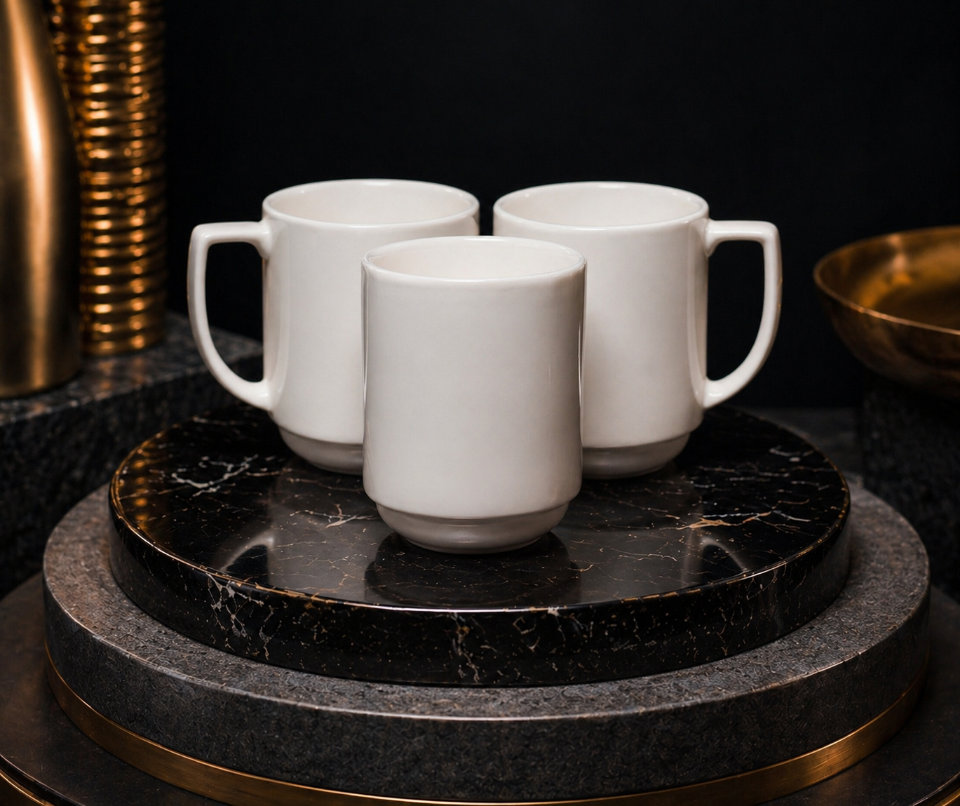 White Porcelain Coffee & Tea Mug (RAK)