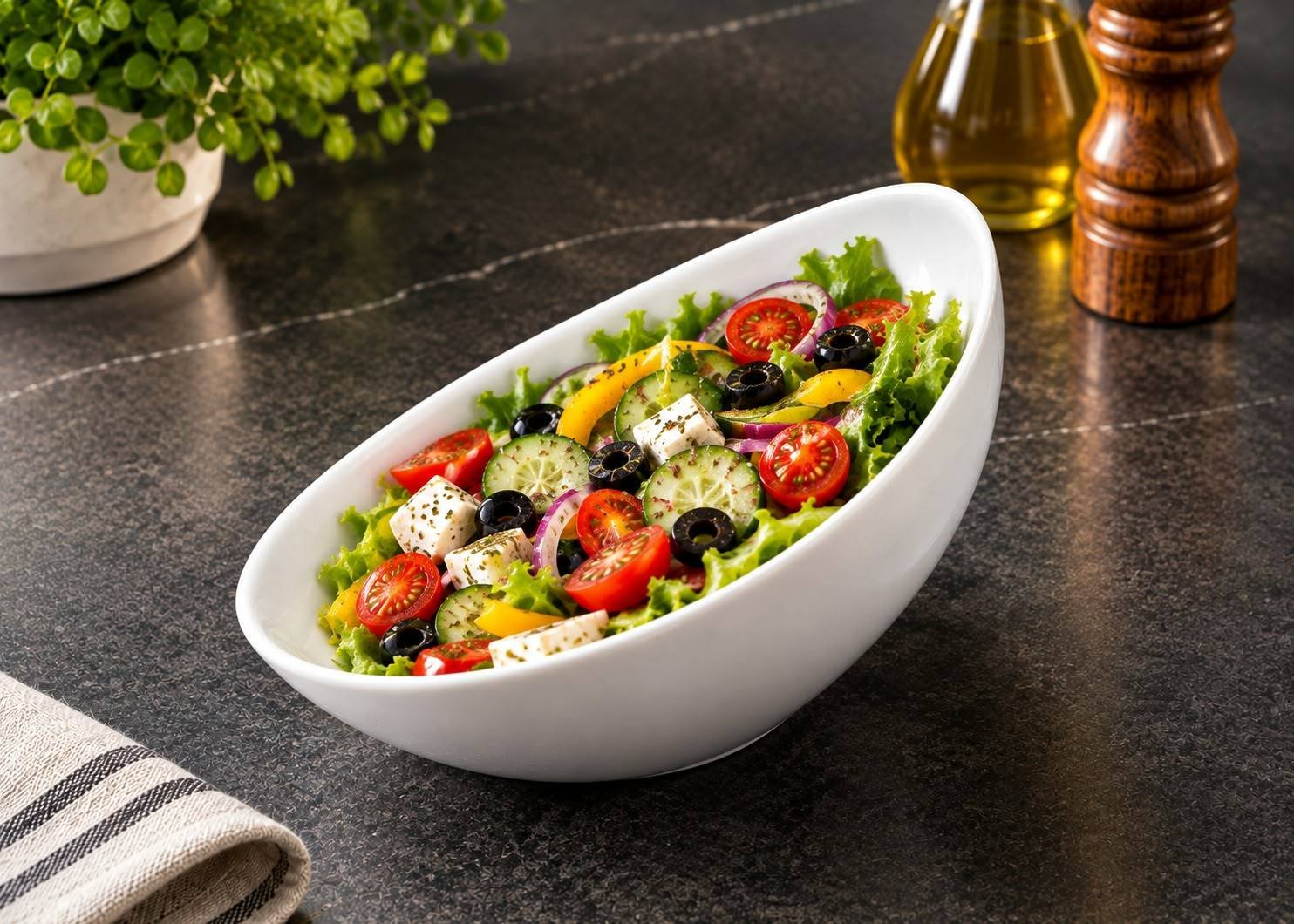 Porcelain Salad Bowl 14cm (RAK)