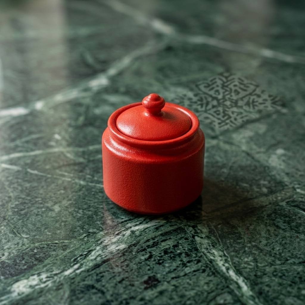 Porcelain Sugar Bowl & LID (RAK)