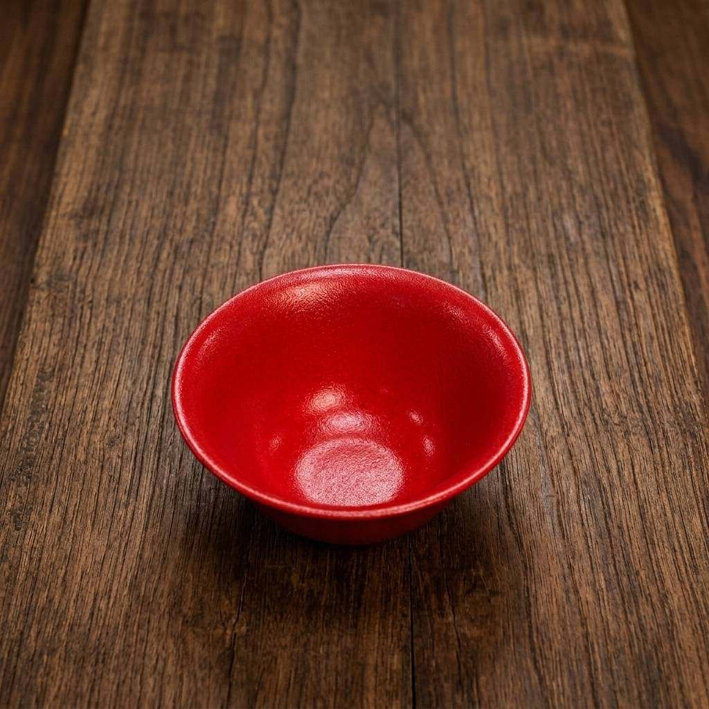 Red Porcelain Bowl (RAK)